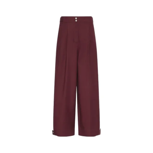 Wide-Leg Casual Pants