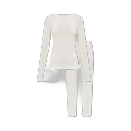 Logo Embellished Pajama Set