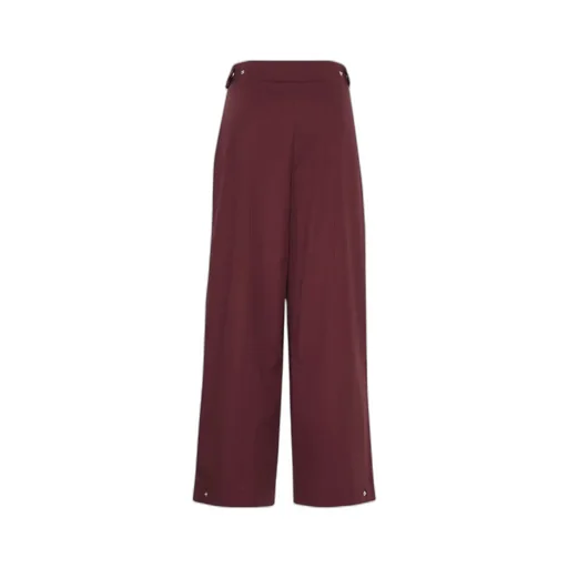 Wide-Leg Casual Pants