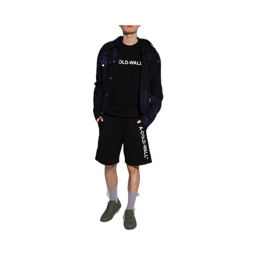 Logo Printed Straight Leg Shorts