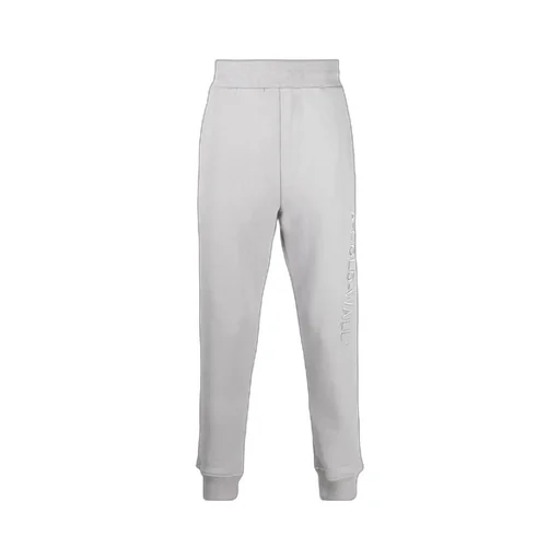 Logo Embroidered Drawstring Track Pants