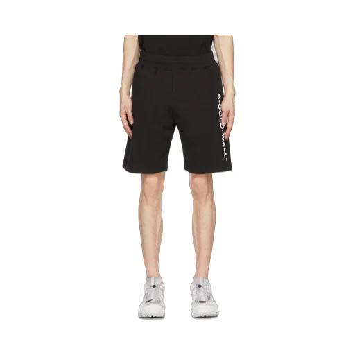 Logo Printed Straight Leg Shorts
