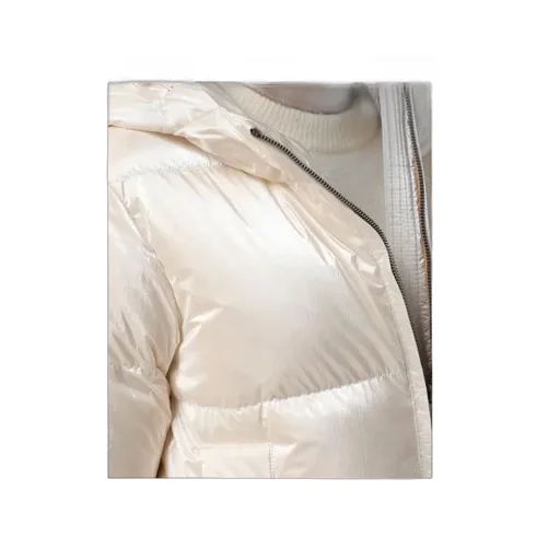 Lethille Thermo Pearly Short Puffer Jacket