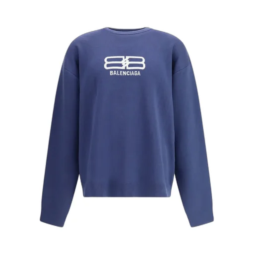 Bb Logo Intarsia-Knit Sweatshirt