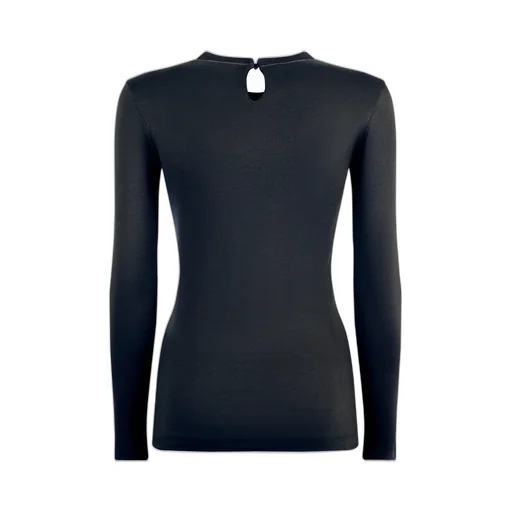 Chain-Linked Crewneck Top