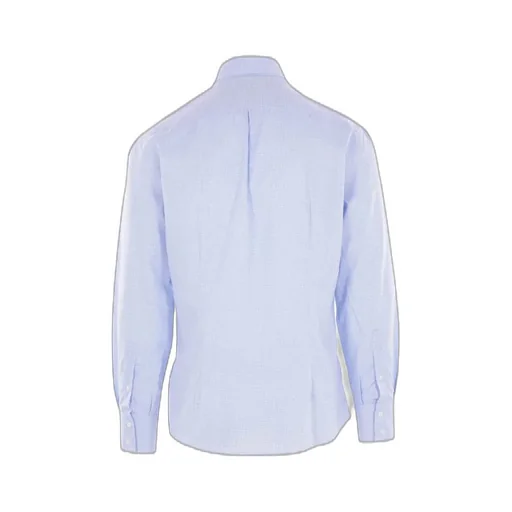 Striped Curved Hem Shirt