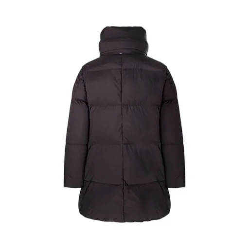 High Neck Zip-Up Coat