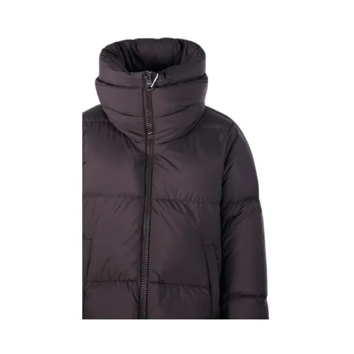 High Neck Zip-Up Coat
