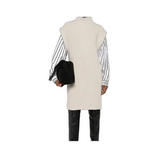 Ribbed High-Neck Dress