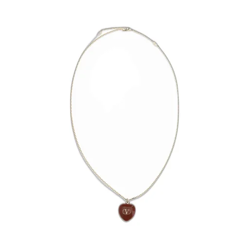 Heart-Shaped Chained Necklace