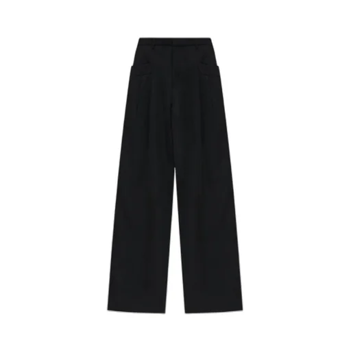 Pleated Wool Trousers