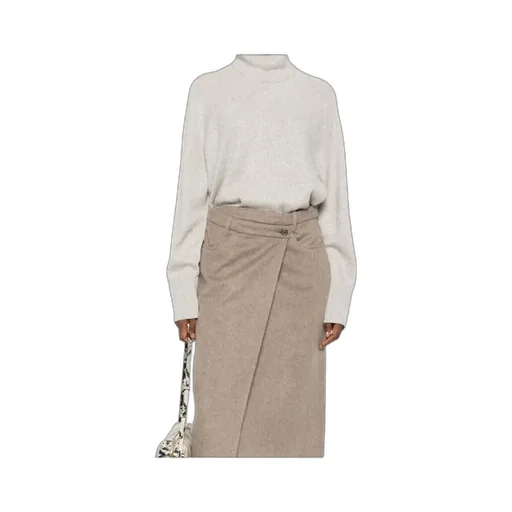 Roll-Neck Cashmere Sweater