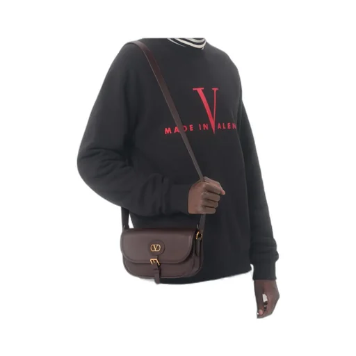 Antibes Foldover Top Small Shoulder Bag