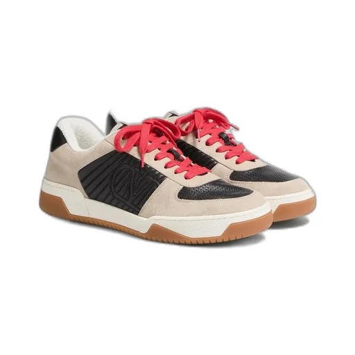 Sparry Trainer In Split Leather And Nappa