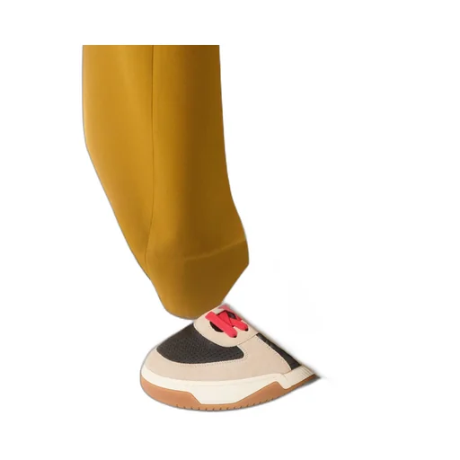 Sparry Trainer In Split Leather And Nappa