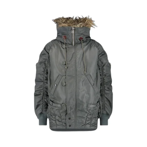 Long-Sleeved Zip-Up Casual Jacket