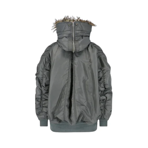 Long-Sleeved Zip-Up Casual Jacket