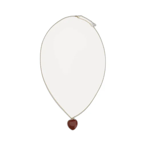 Heart-Shaped Chained Necklace