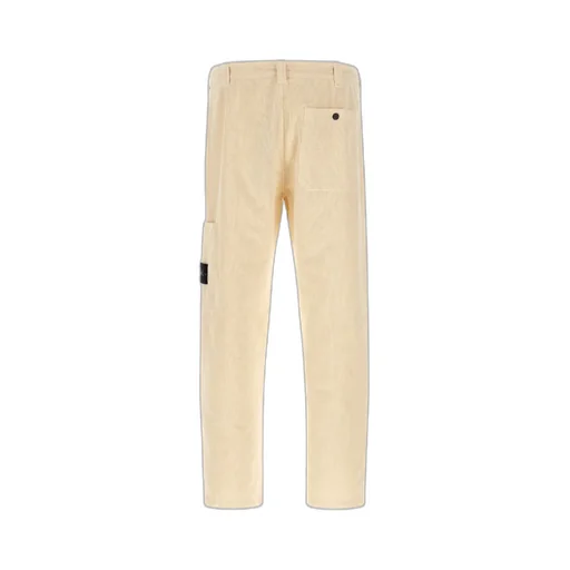 Logo Patch Corduroy Pants