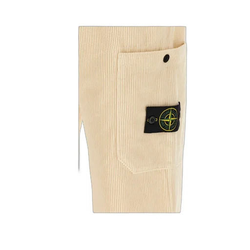 Logo Patch Corduroy Pants