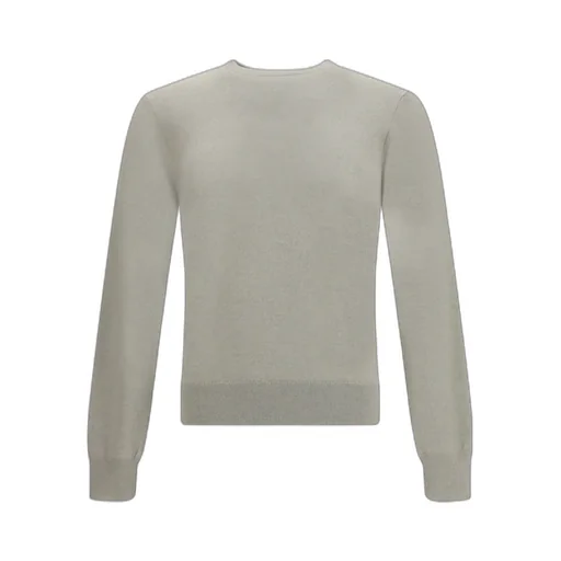 Crew-Neck Fine-Knit Sweater