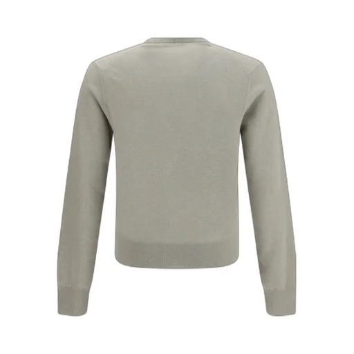 Crew-Neck Fine-Knit Sweater