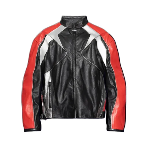 Panelled Zipped Jacket