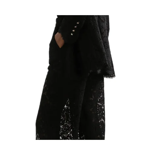 Dna Lace-Detailing Trousers