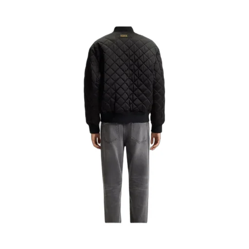 Quilted Satin Jacket