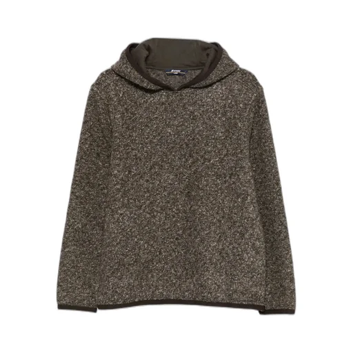 Long-Sleeved Trim-Detailed Hoodie