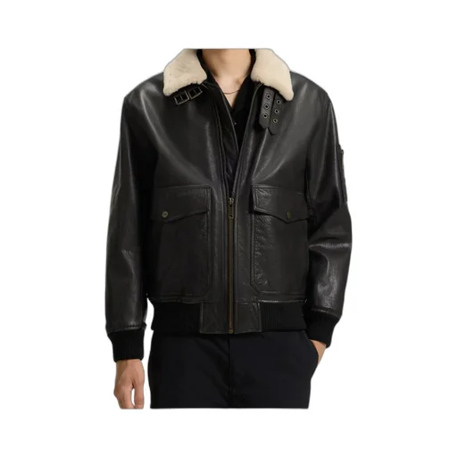 Bomber Leather Jacket