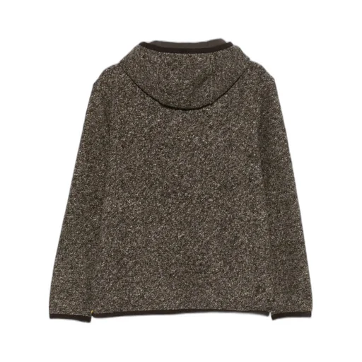 Long-Sleeved Trim-Detailed Hoodie