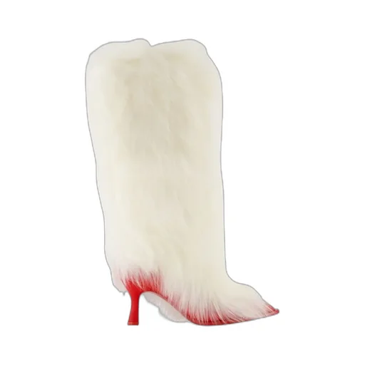 Pointed-Toe Heeled Boots