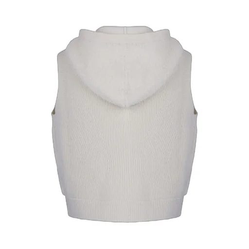 Button-Up Hooded Vest
