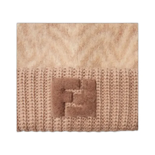 3D Ff Turn-Up Hem Beanie