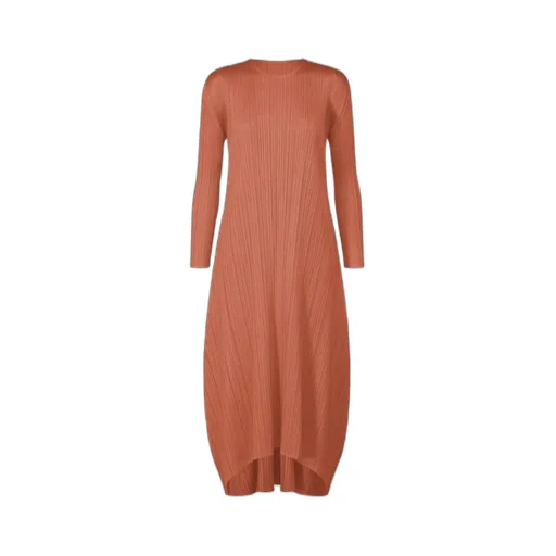 Pleated Midi Dress