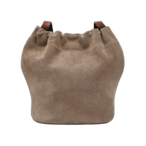 Drawstring Crossbody Bucket Bag