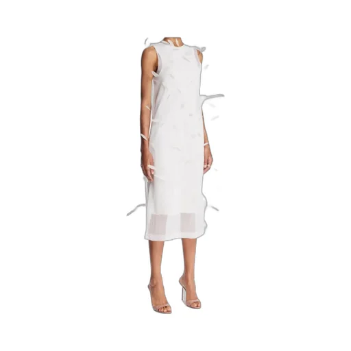 Round Neck Sleeveless Maxi Dress