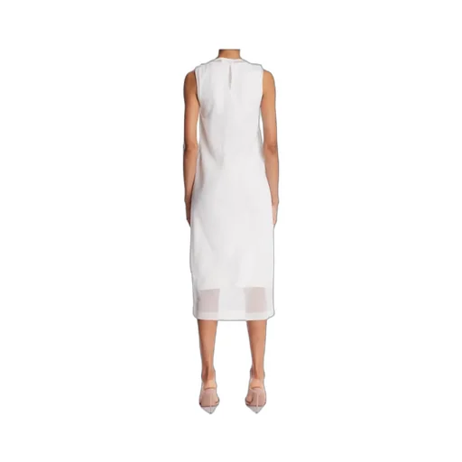 Round Neck Sleeveless Maxi Dress