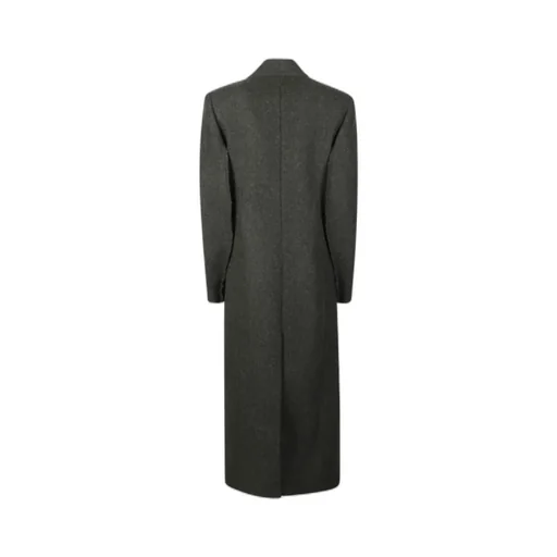 Single Breasted Mid-Length Coat