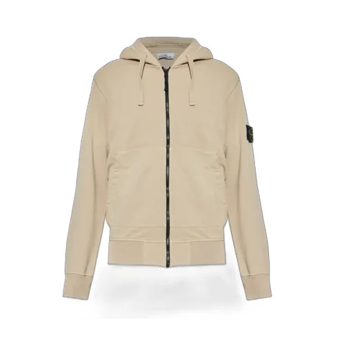 Logo Patch Zip-Up Hoodie