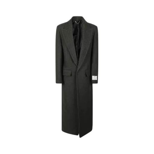 Single Breasted Mid-Length Coat