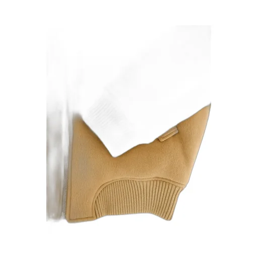 Logo Embroidered Zip-Up Jacket