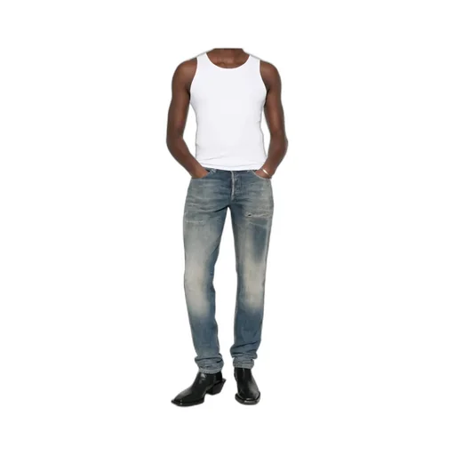 Distressed-Effect Jeans