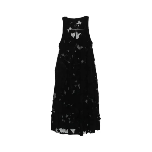 Scoop Neck Midi Dress