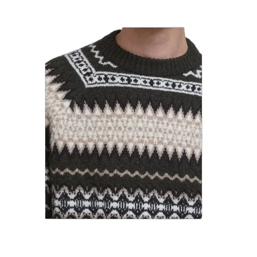 Hase Fair Isle Crew Neck Jumper