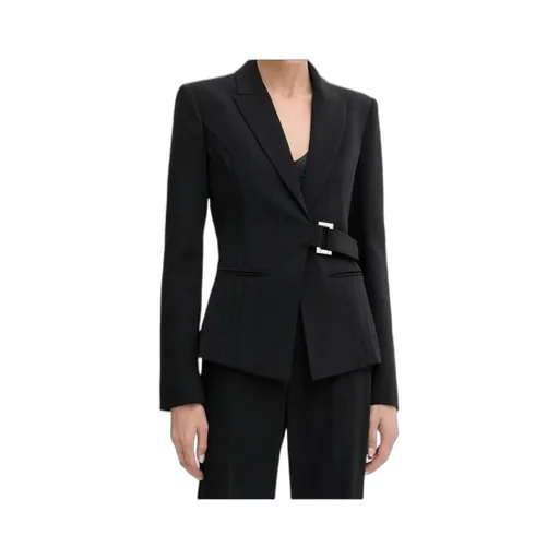 V-Neck Fitted Jacket