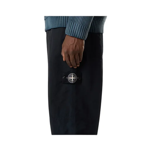 Logo Patch Elastic Waist Trousers