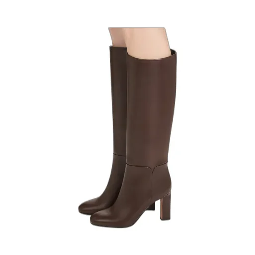 Mid-Heeled Boots