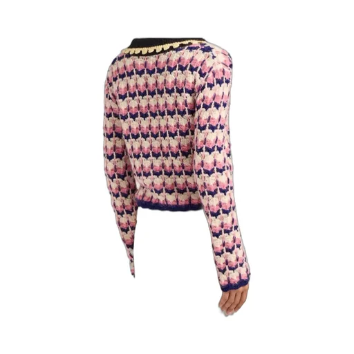 Geometric-Pattern Sweater